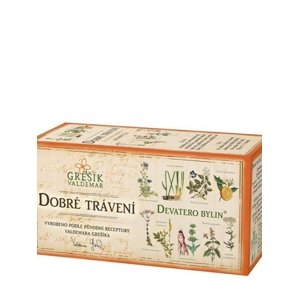 Čaj dobré trávenie GREŠÍK 20x1,5 g