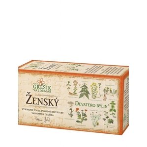 Ženský čaj GREŠÍK 20x1 g