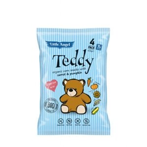 Chrumky Teddy - mrkva & tekvica BIO LITTLE ANGEL 30 g