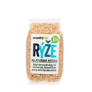 Ryža guľatozrnná natural BIO COUNTRY LIFE 500 g