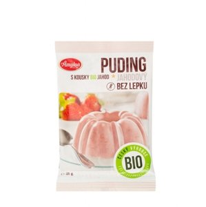 Puding jahodový bezlepkový BIO AMYLON 40 g