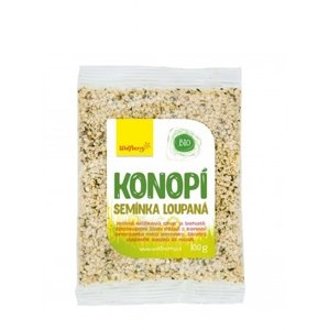 Konopné semienko lúpané BIO  Wolfberry 100 g