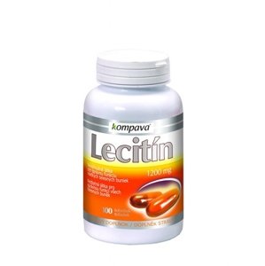 Lecitín 1200 mg KOMPAVA 100 kps