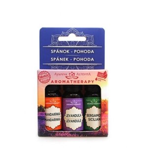 Set olejov - Spánok a pohoda ALTEVITA  3x10 ml