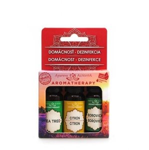 Set olejov - Domácnosť a dezinfekcia ALTEVITA 3x10 ml