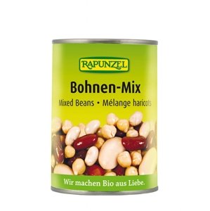 Zmes strukovín sterilizované BIO RAPUNZEL 400 g