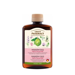 Telový masážny olej - proti celulitíde Green Pharmacy  200 ml