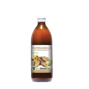 Topinambur 99,5% šťava EKOMEDICA 500 ml