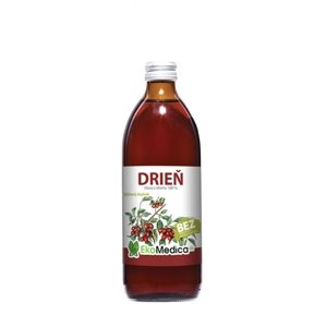 Drieň 100% šťava EKOMEDICA 500 ml