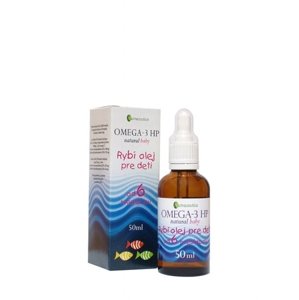Prírodný rybí olej pre deti od 6 mesiacov NUTRACEUTICA 50 ml