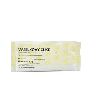 Vanilkový cukor s fruktózou NATURAL JIHLAVA 50 g