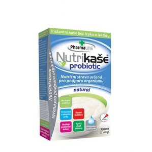 Nutrikaša probiotic - natural PHARMALINE 3x60 g