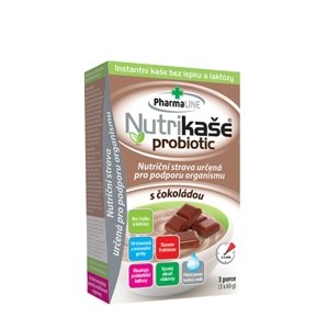 Nutrikaša probiotic - čokoláda PHARMALINE 3x60 g