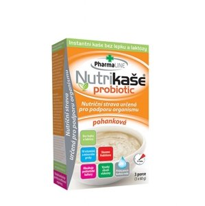 Nutrikaša probiotic - pohanková PHARMALINE 3x60 g