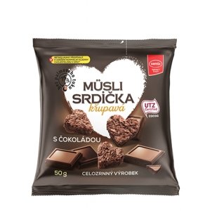 Müsli srdiečka s čokoládou SEMIX 50 g