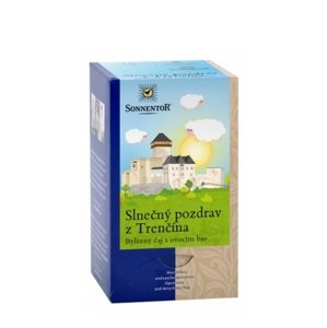 Slnečný pozdrav z Trenčína - porciovaný čaj BIO SONNENTOR 54 g