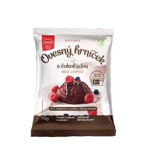 Ovsený hrnček čokoládový bez lepku SEMIX 70 g