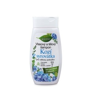 Vlasový a telový šampón BIO kozia srvátka BIONE 260 ml