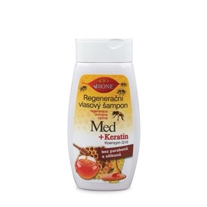 Regeneračný vlasový šampón BIO med + Q10 BIONE 260 ml