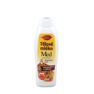 Telové mlieko BIO med + Q10 BIONE 500 ml