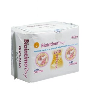 Aniónové denné hygienické vložky DUO PACK Biointimo Anion 20 ks