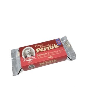 Ertlovský perník - jahodový s tmavou polevou ERBIA 60 g