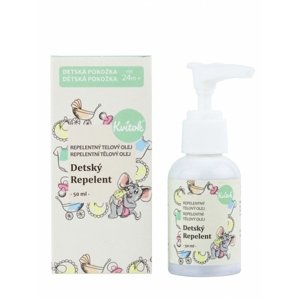 Repelentný telový olej – Detský KVITOK 50 ml