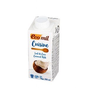 Kokosová alternatíva smotany BIO Ecomil 200 ml