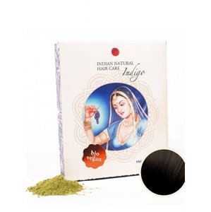 Indigo - čierna farba na vlasy Indian Natural 200 g