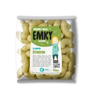 Kukuričné chrumky malej Emky so špenátom Ravita 40 g