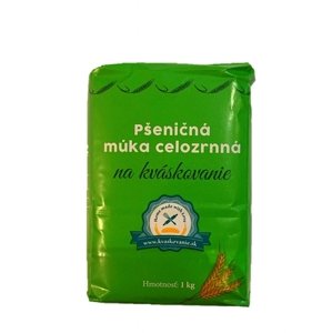 Pšeničná múka celozrnná na kváskovanie 1 kg