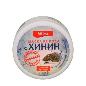 Chinínová maska proti vypadávaniu MILVA 250 ml