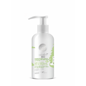 Prírodný detský gél-šampón bez sĺz 2v1 LITTLE SIBERICA 250 ml