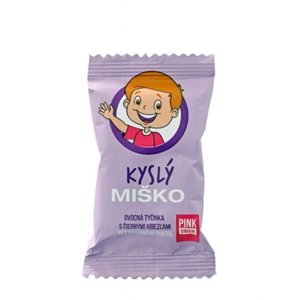 Kyslý Miško - ríbezľová tyčinka PINK ONION 20 g