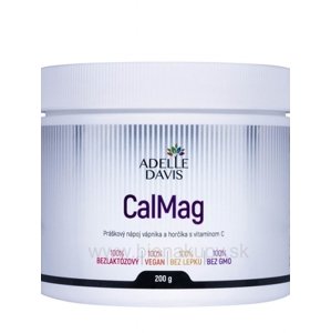 CalMag - vápnik + horčík + C Adelle Davis 200 g
