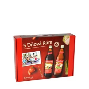 5-dňová detoxikačná kúra RABENHORST 5x750 ml