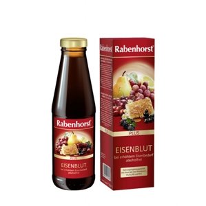 Eisenblut plus - železo RABENHORST 450 ml