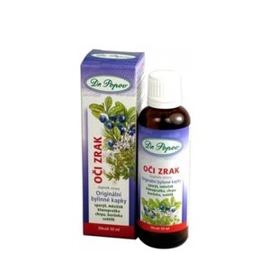 Oči a zrak - bylinné kvapky DR. POPOV 50 ml
