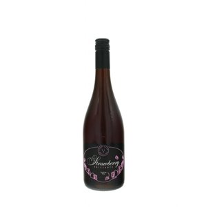 Jahodové frizzante víno MILURON 0,75 l