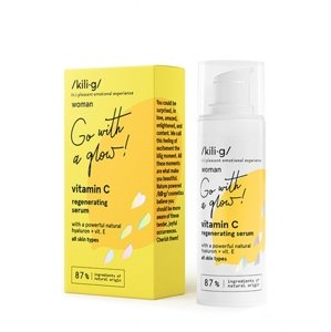 Pleťové sérum s vitamínom C a kys. hyalurónovou KILIG 30 ml