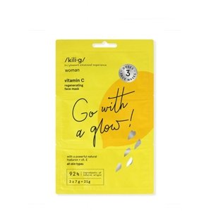 Regeneračná maska s vitamínom C KILIG 3x7 g