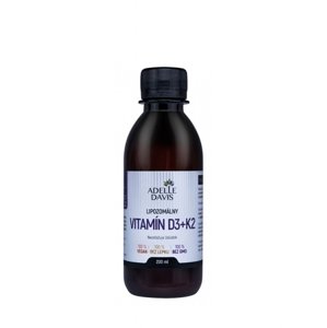 Lipozomálny vitamín D3 + K2 Adelle Davis 200 ml