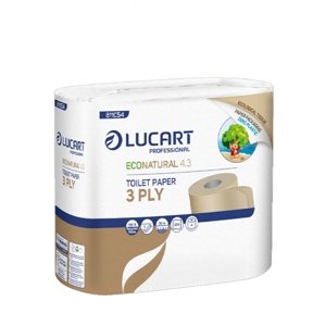 Toaletný papier ECO LUCART 3 vrst. 4ks/bal.