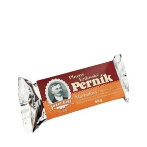 Ertlovský perník - marhuľový s tmavou polevou ERBIA 60 g