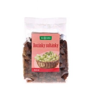 Hrozienka Sultánky BIO BIONEBIO 400 g