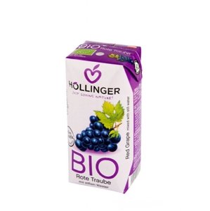 Džús z červeného hrozna BIO HOLLINGER 200 ml