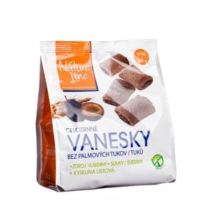Vanesky - sušienky celozrnné so slivkami NATURE LINE 200 g