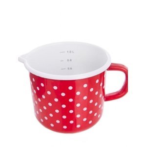 Hrnček smalt Bodka ORION 1,2 L