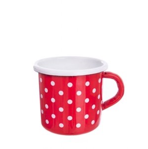 Hrnček smalt Bodka ORION 400 ml