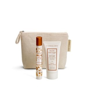 Bacche Fiori Legni - taštička parfum + telový krém L ERBOLARIO 15 + 75 ml